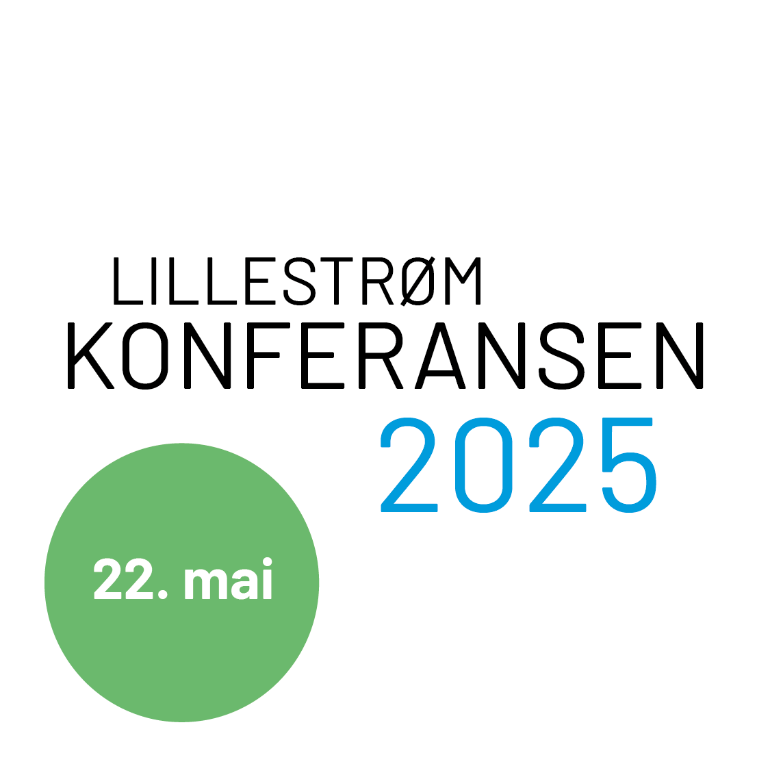 Lillestrømkonferansen logo 22. mai 2025